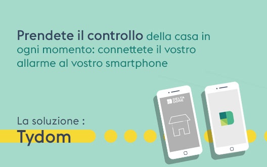 Prendete il controllo della casa in ogni momento: connettete il vostro allarme al vostro smartphone