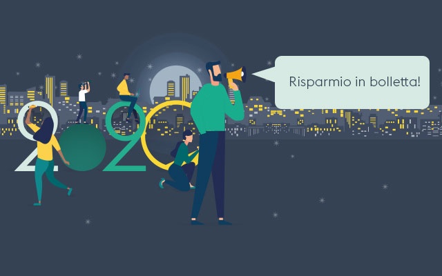 Il 2020 sarà l’occasione per fare risparmiare energetico.