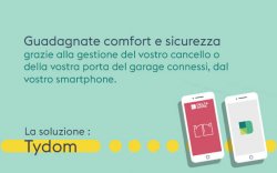 Gestione del vostro cancello o della vostra porta del garage connessi, dal vostro smartphone.