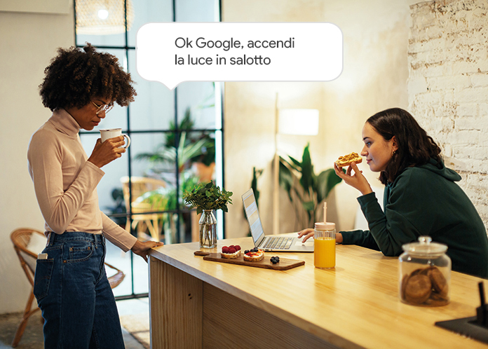 Gestione vocale dell’illuminazione con Alexa e l’Assistente Google